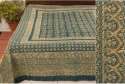 Ajrakh Block cotton Printed Bed Sheet thumb 3