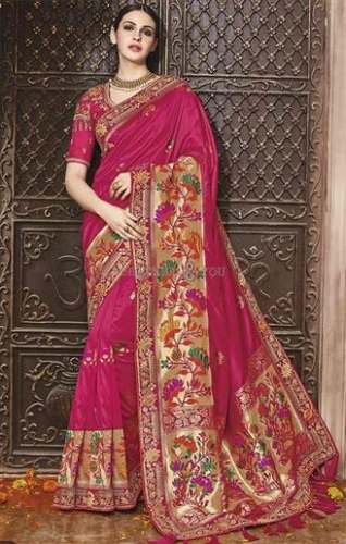 Banrasi print saree