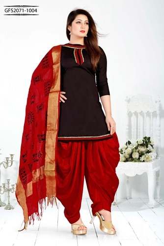 fancy patiyala dress material