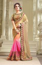 half work saree