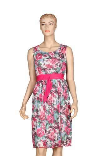 Ladies Printed Midi