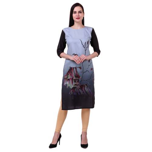 crepe kurti Bk 1