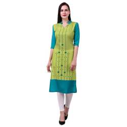 women crepe kurti 14