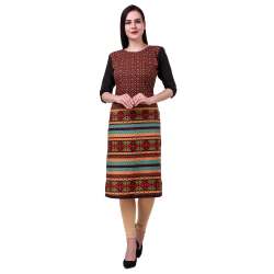 women crepe kurti 17