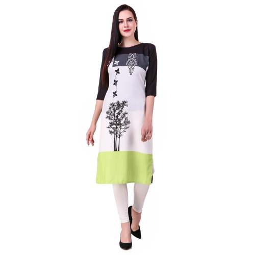 women crepe kurti 6