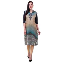 women crepe kurti 7