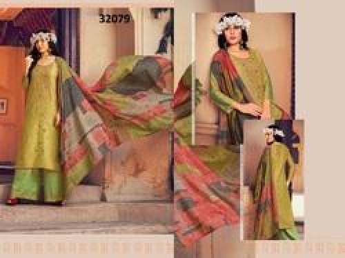 Ladies Casual Printed Unstitched Material