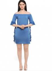 Fancy Women One Piece Off Shoulder Dress 