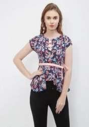 Multi Color Western Printed Top 