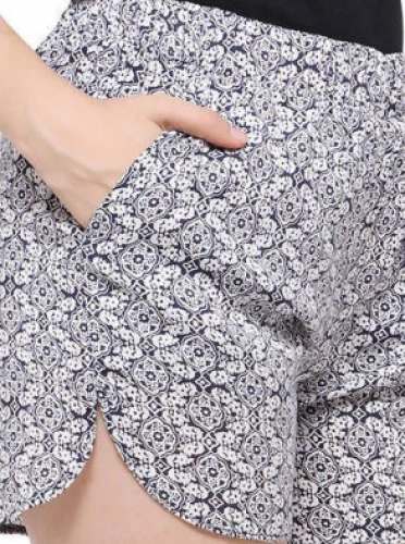 Regular Fit Cotton Shorts For Girls 