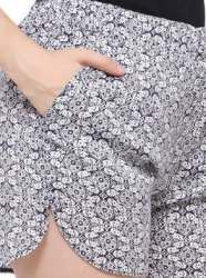 Regular Fit Cotton Shorts For Girls 