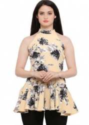 Slim Fit Peplum Style Top 