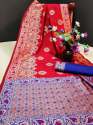 Fancy Banarasi Silk Saree thumb 1