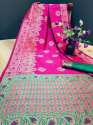 Fancy Banarasi Silk Saree thumb 2