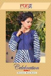 latest designer stylist kurti - celebration