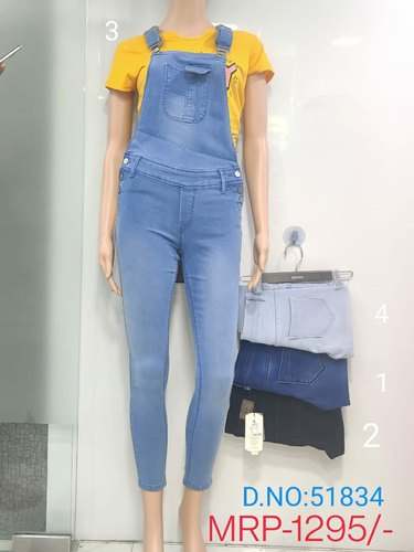 Denim Designer Dungaree  by Sai Raj Enterprises