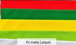 Above 250 GSM Pc Matty Fabric 