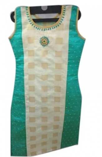 Sleeveless Designer Kurti by Falak Creation