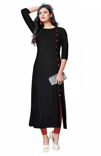 Rayon kurti by krishna creation