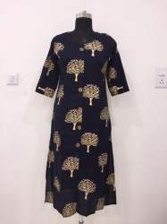 Rayon  Designer Kurti 