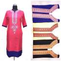 Rayon Embroidery Kurtis