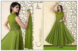 Punjabi style Anarkali Dress