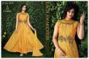 Yellow Anarkali  Punjabi Suits