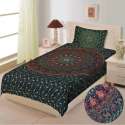 	MULTI COLOURS Jaipur cotton Single bed sheet  thumb 3