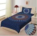 	MULTI COLOURS Jaipur cotton Single bed sheet  thumb 4