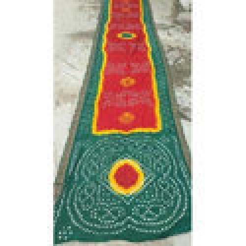 Malmal Bandhej Saree