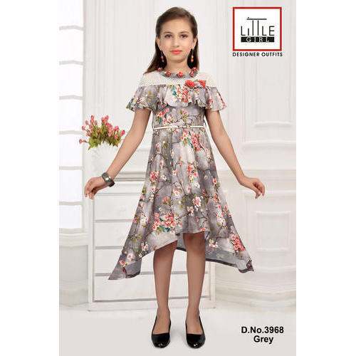 cotton printed gown