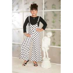 girls printed jumpsuit