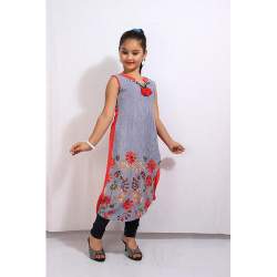 girls printed kurti