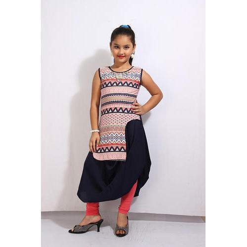 kids printed kurti