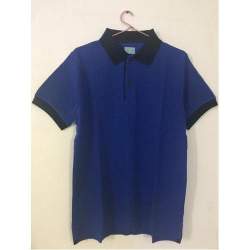 Men Casual Polo Neck T-Shirt