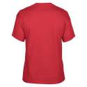 Mens Red Round Neck T-Shirt