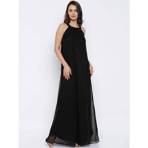 Ladies Black Western gown