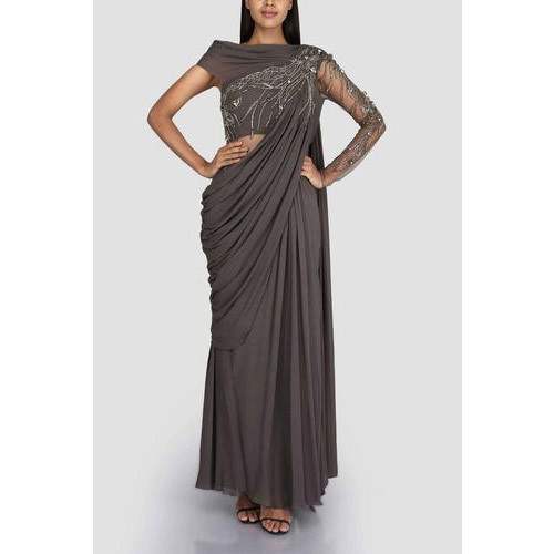 Saree Gown by Peerless Rage