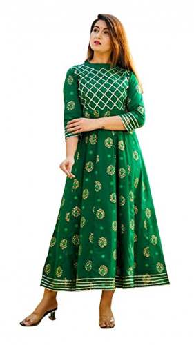 Buy Black Kite Anarkali Kurti At Wholesale Price by Black Kite And Company