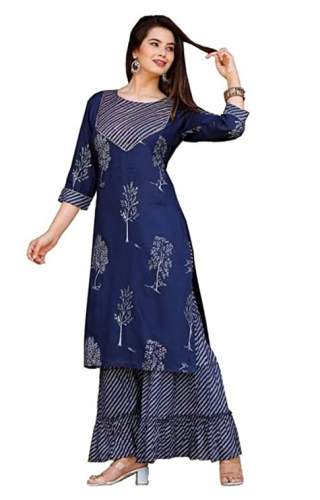 Buy BLACK KITE Rayon Kurti At Wholesale Price by Black Kite And Company