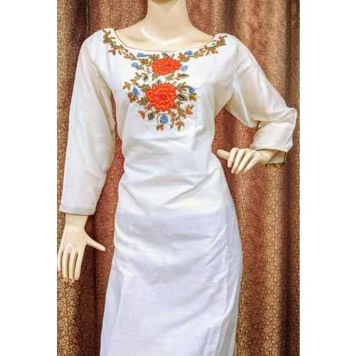 Ladies exclusive hand embroidered Kurti by Kiba Creations