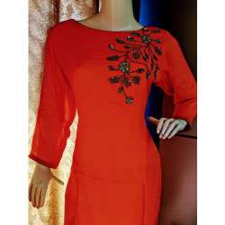 Ladies hand embroidered Kurti