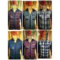 Men Cotton Checks Shirt
