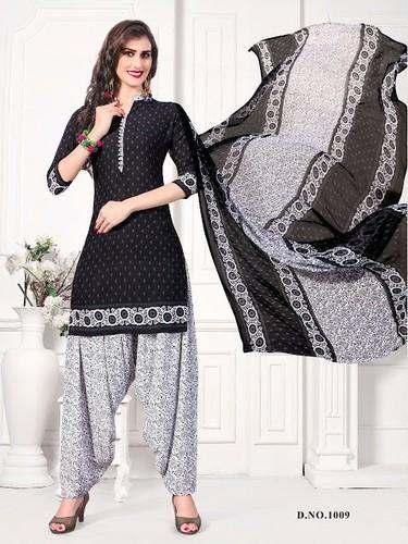 Printed Patiala Salwar Suit 