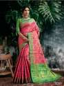 Multi color  Rich Look Patola Wedding Wear Silk  thumb 3