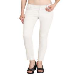 Ladies White Formal Pants
