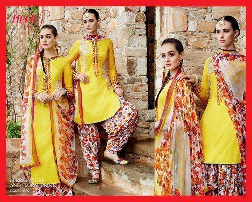 Patiala Designer Suits by Satguru Teri Oat