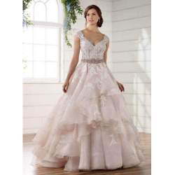 Christian Wedding Net Gown  