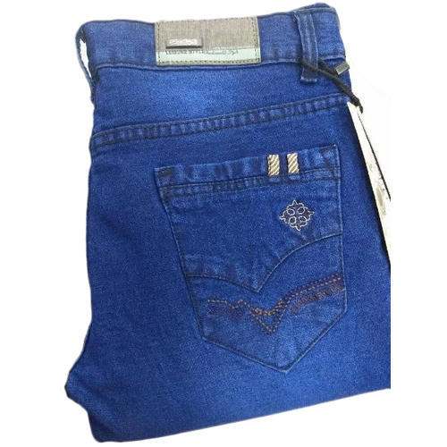 Mens Faded Comfort Fit Jeans