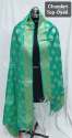 Designer Chanderi Jacquard Dupatta. thumb 2